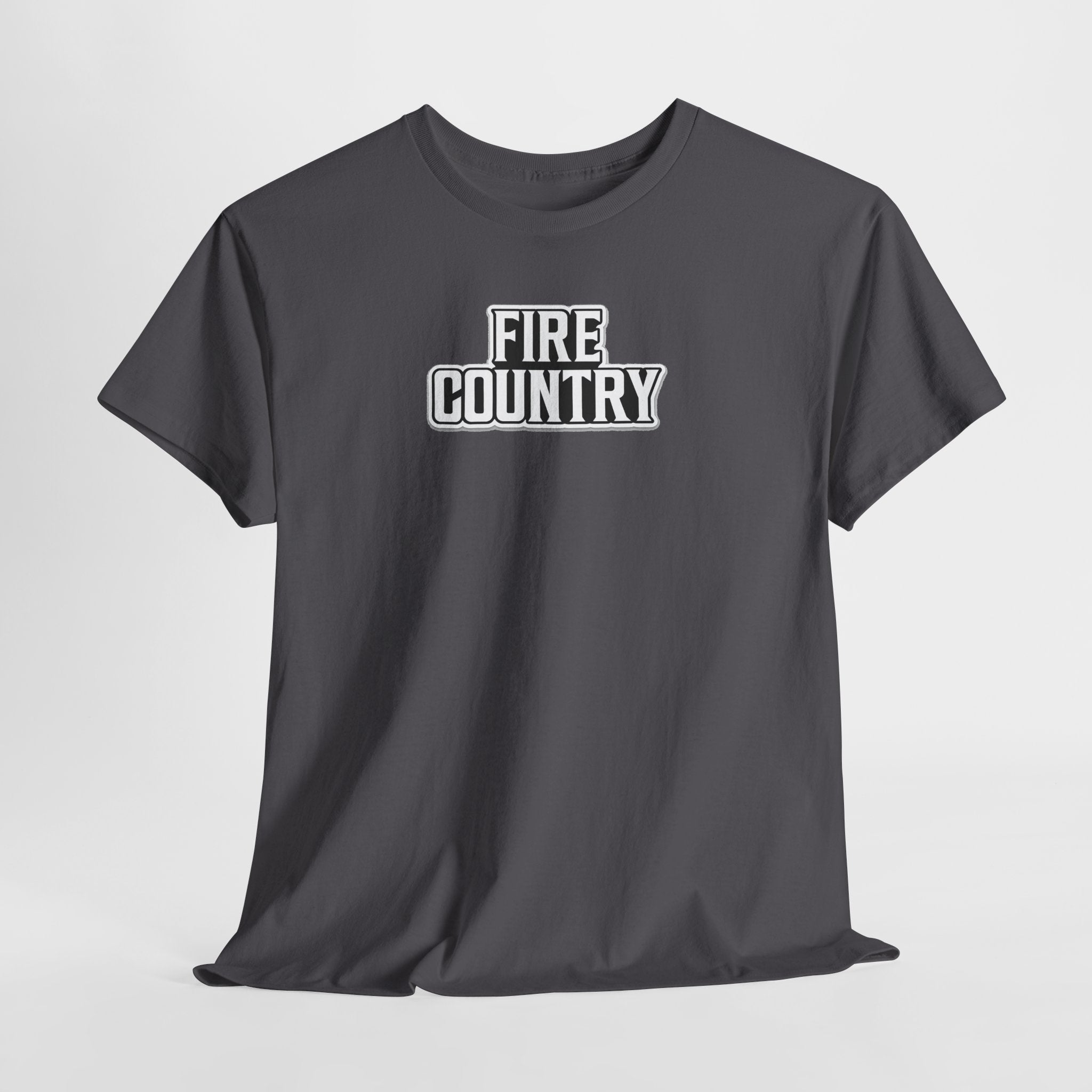 Fire Country Cotton T-Shirt — Bold Graphic Tee