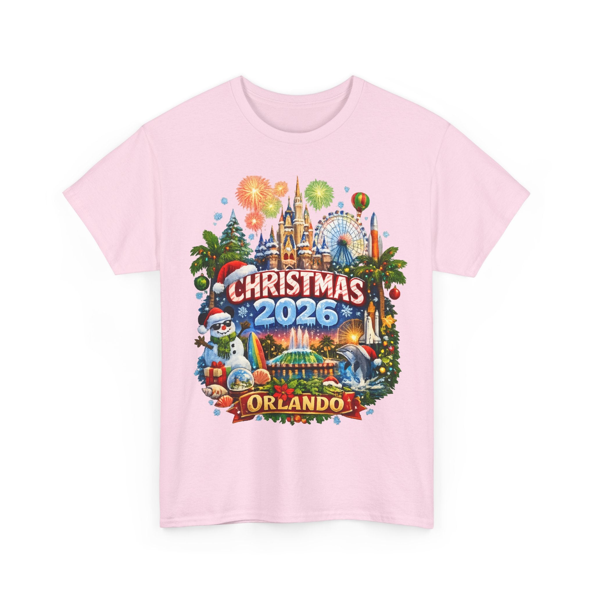 Christmas 2026 Orlando T-Shirt — Holiday Theme Park Souvenir Tee