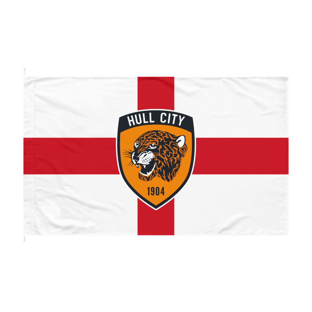Hull City St George Flag – Double-Sided Football Supporter Banner