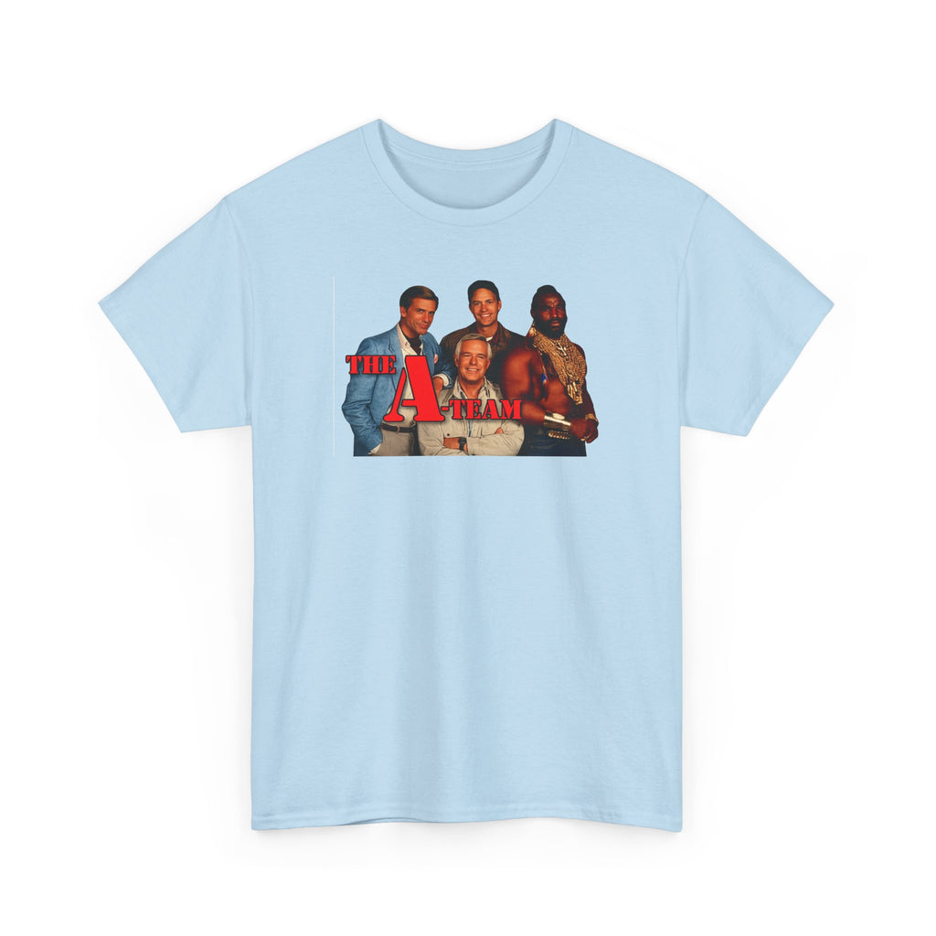 A-Team Graphic Tee — Retro TV Series Logo & Character Poster T-Shirt