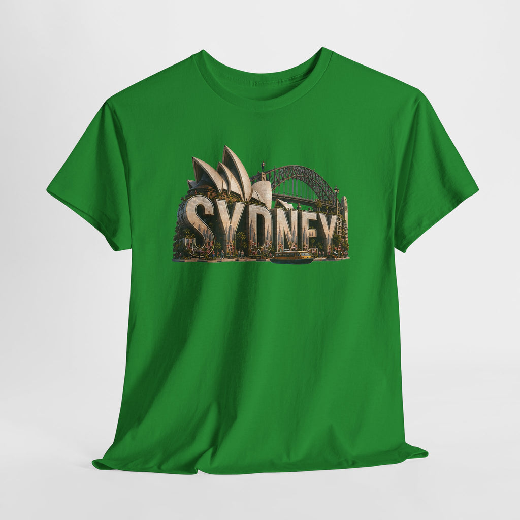 Sydney Landmark T‑Shirt — Vintage Sydney Opera House & Harbour Bridge Tee