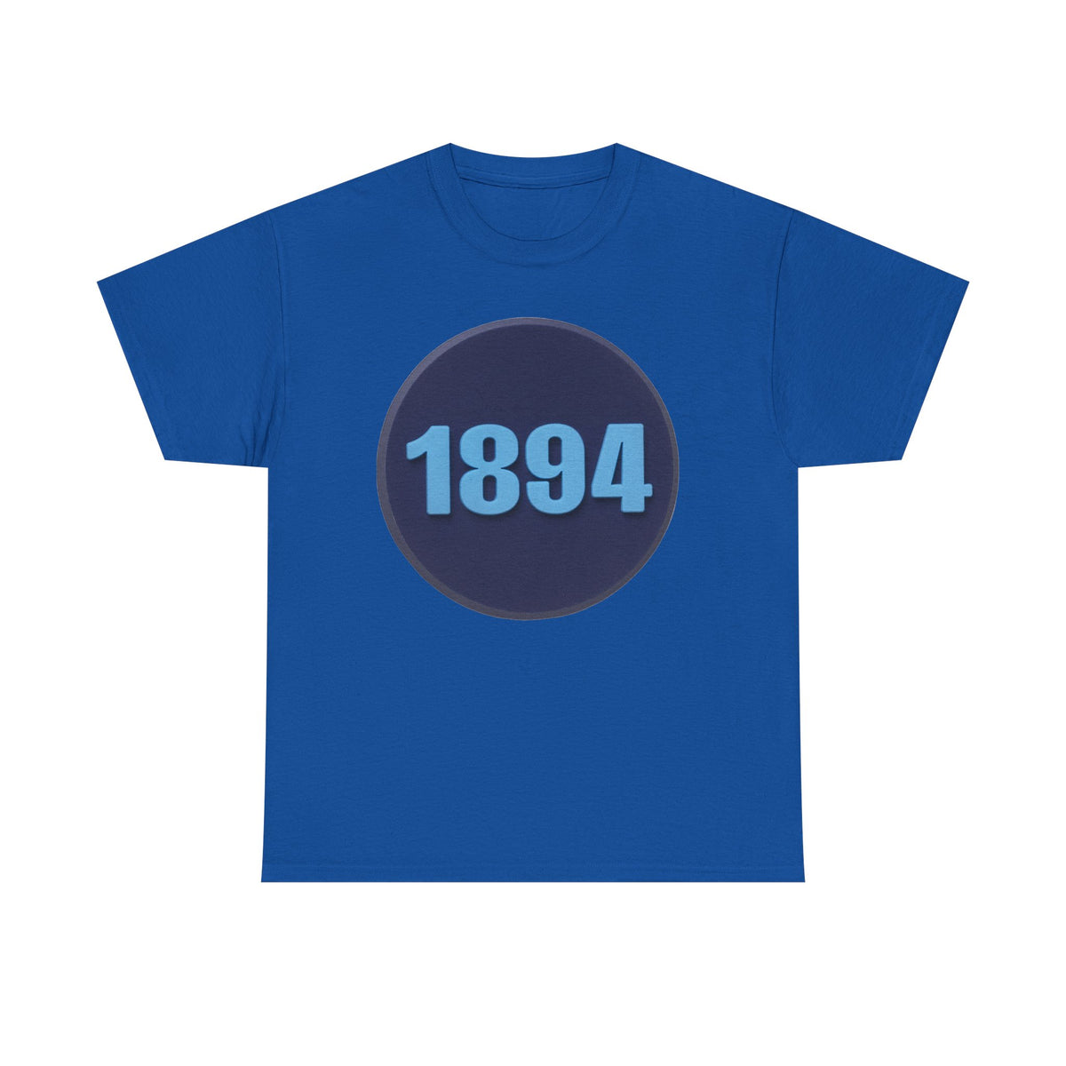 1894 Manchester City Circle Graphic Tee — Vintage Year Anniversary T-Shirt