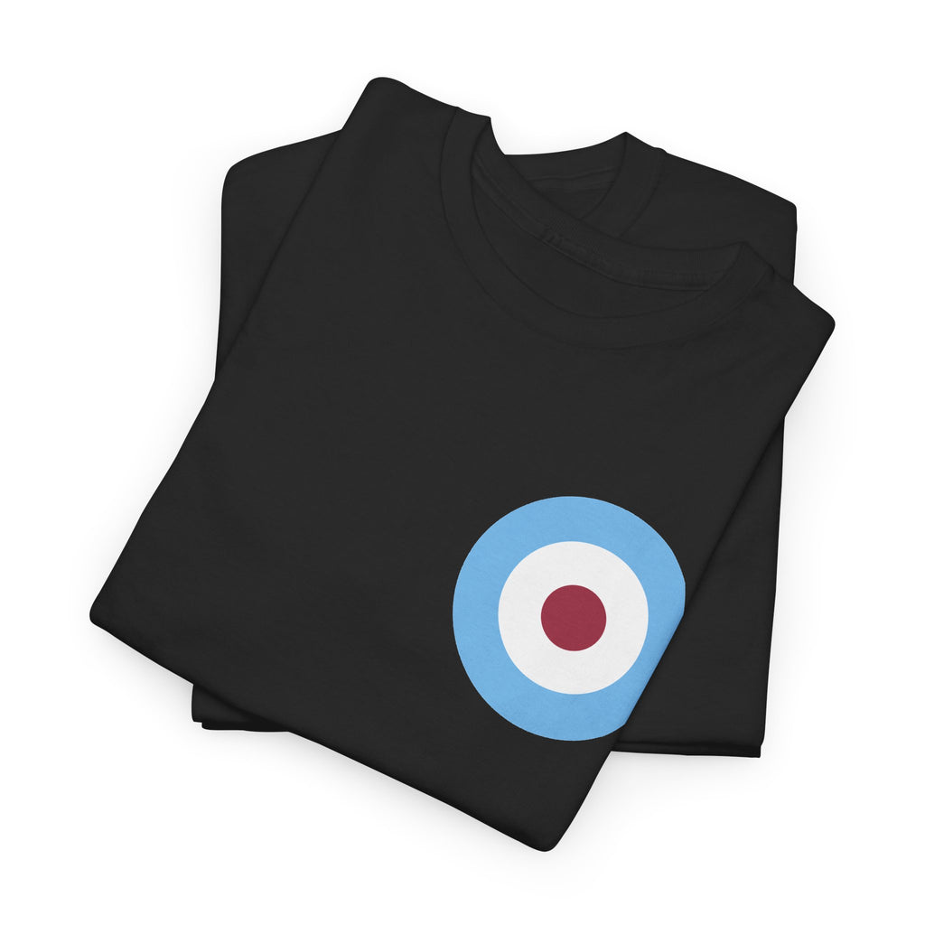 Manchester City Inspired Target Roundel Cotton T-Shirt