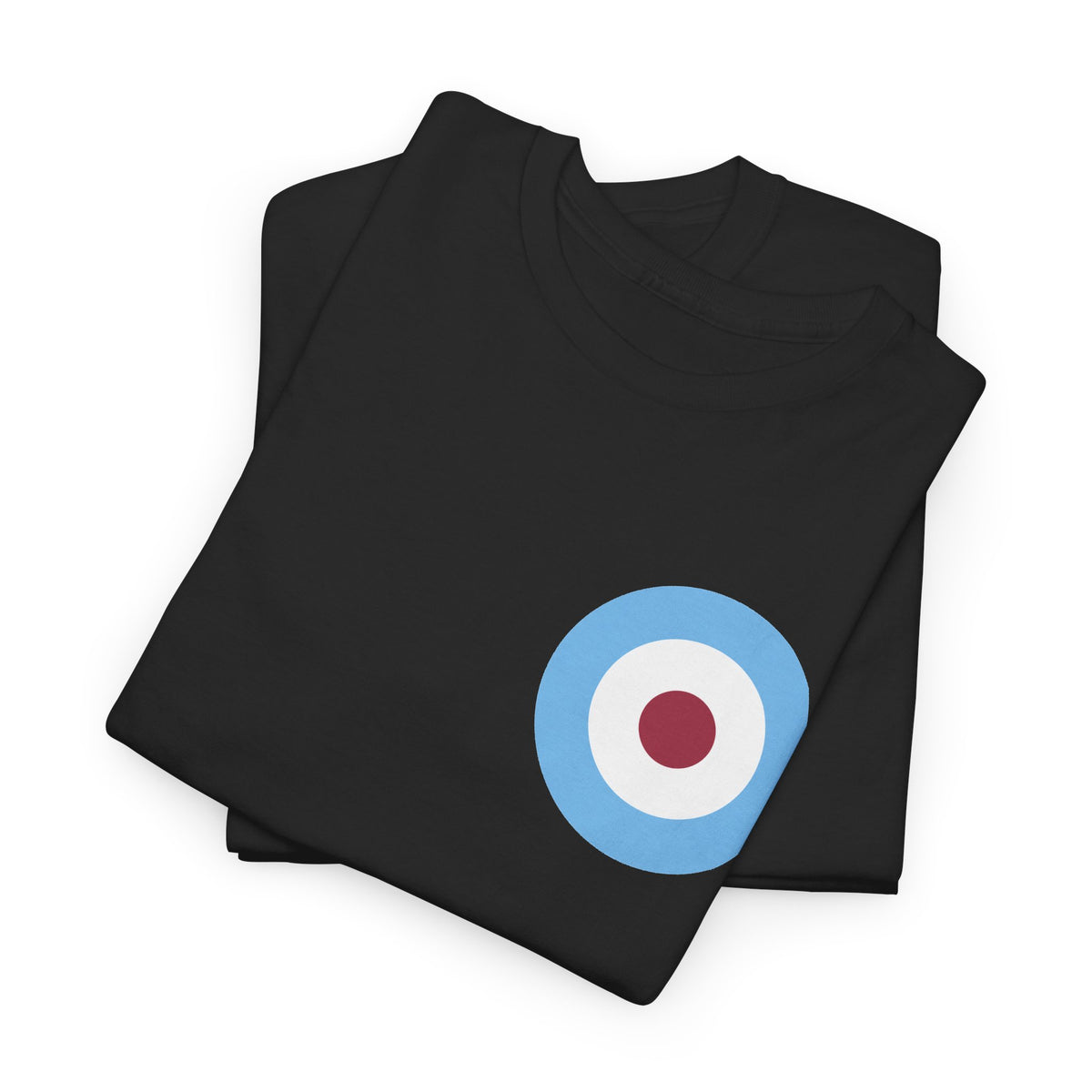 Manchester City Inspired Target Roundel Cotton T-Shirt