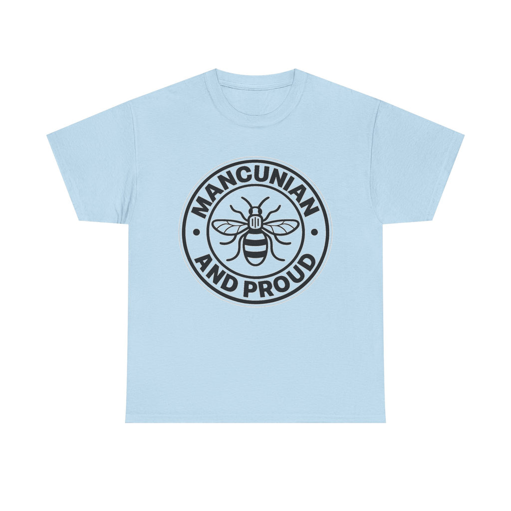 Manchester Bee 'Mancunian and Proud' Cotton T-Shirt