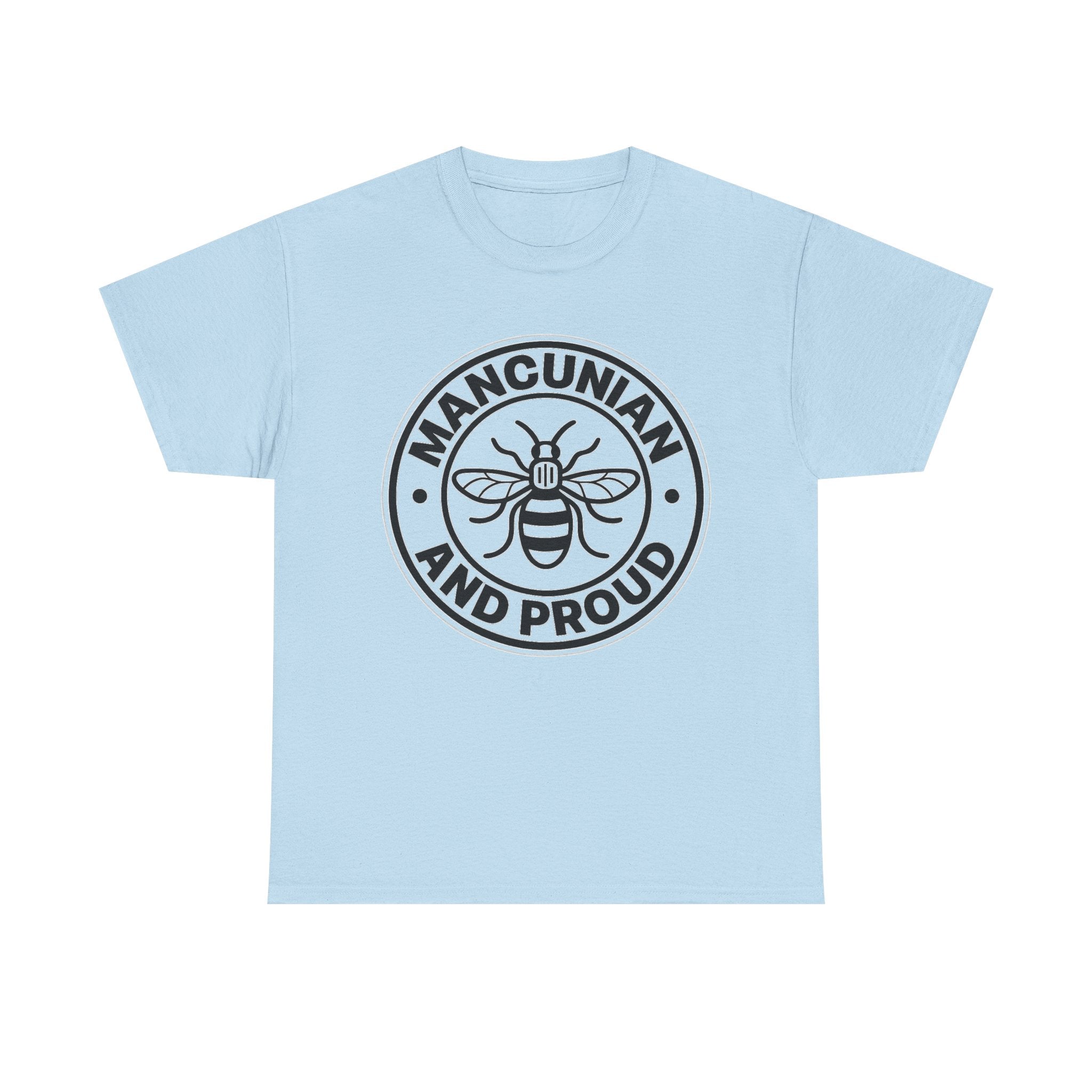 Manchester Bee 'Mancunian and Proud' Cotton T-Shirt