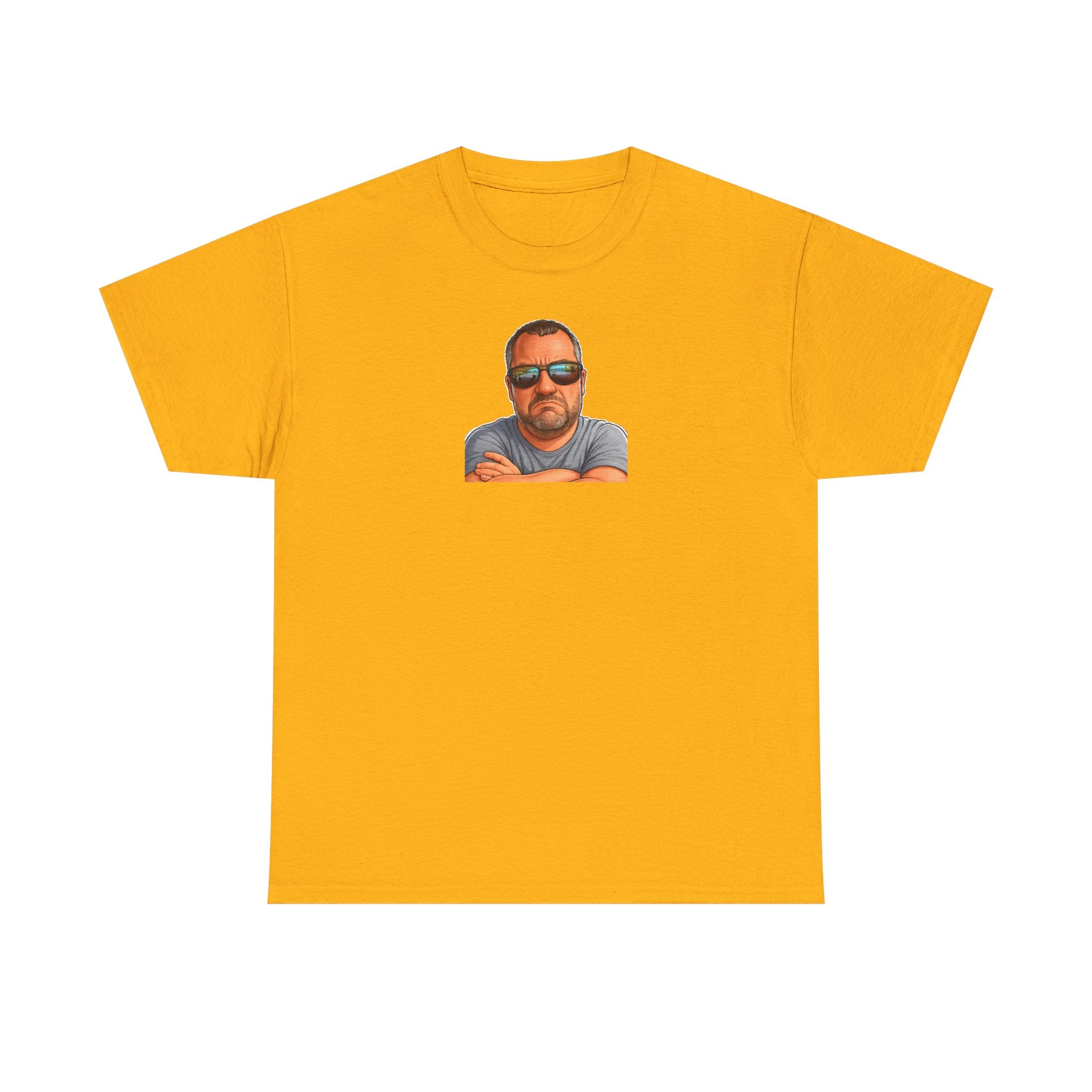 Go Ahead Make My Day T-Shirt — Sunglasses Guy Graphic Tee