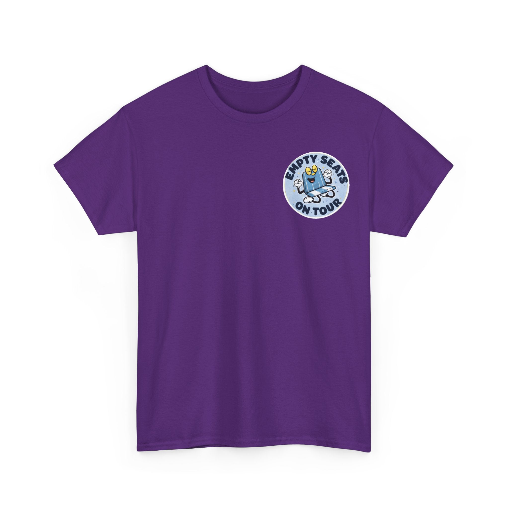 Manchester City T-Shirt — 'Empty Blue Seats On Tour' Retro Skate Graphic Tee