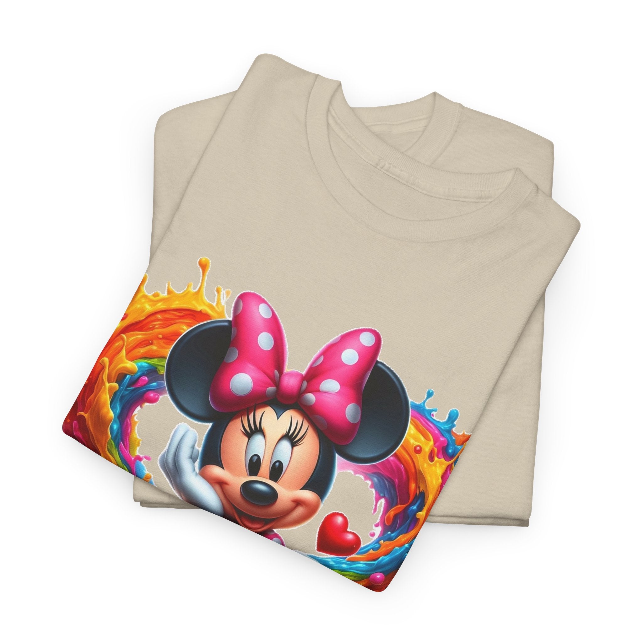 Minnie Mouse Unofficial Color Splash T‑Shirt