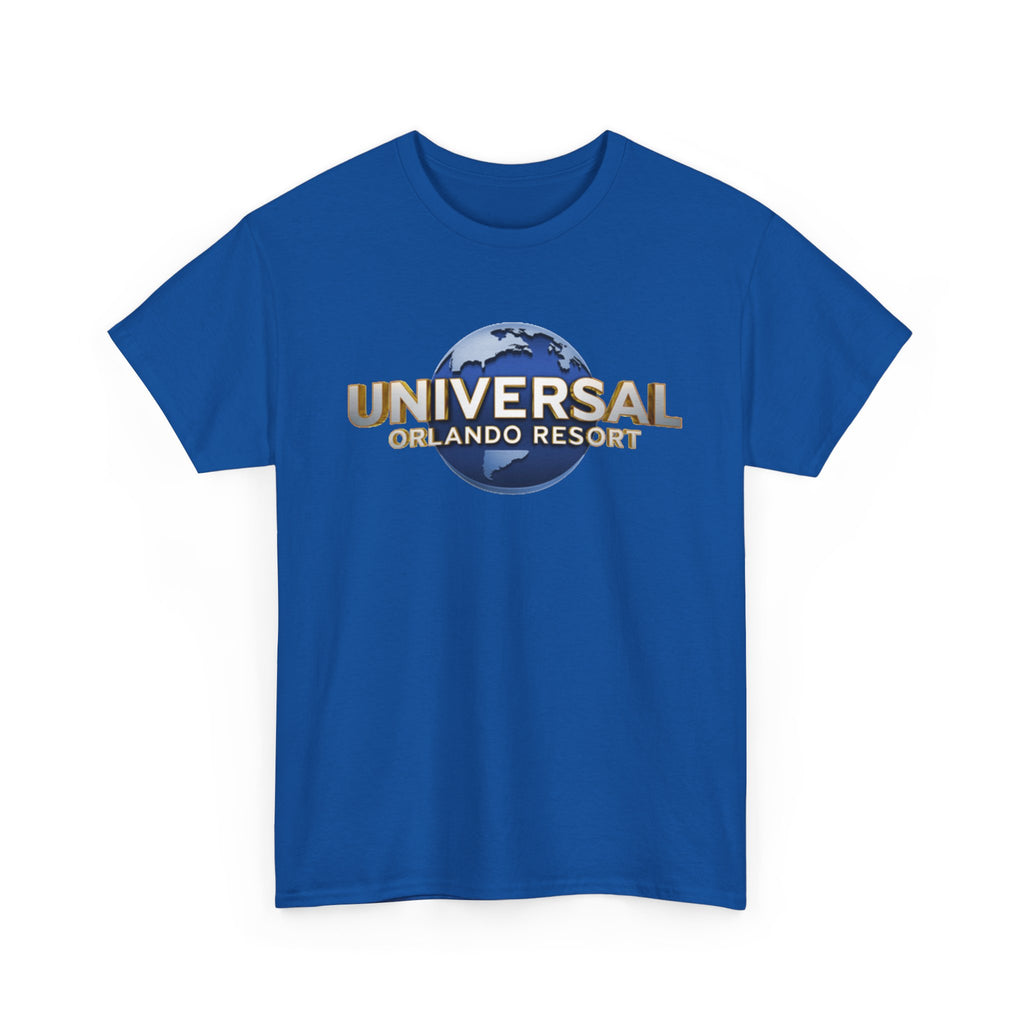 Universal Orlando Resort T‑Shirt — Retro Globe Logo Souvenir Tee