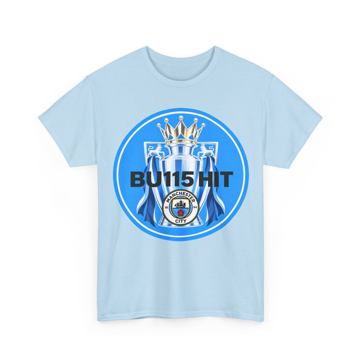 Manchester City 'BU115 HIT' Fan Cotton T-Shirt