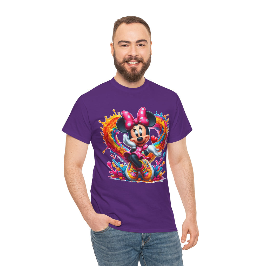 Minnie Mouse Unofficial Color Splash T‑Shirt