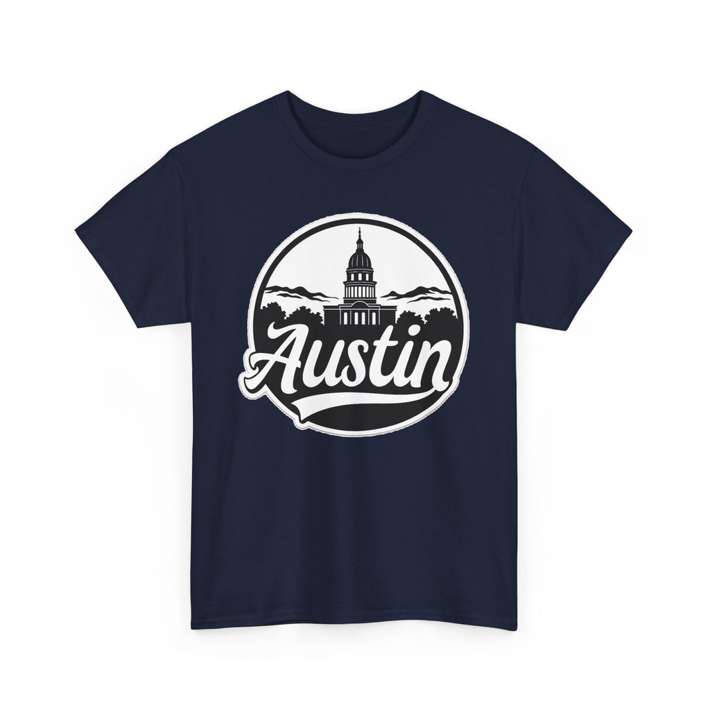Austin Capitol Graphic Cotton T-Shirt / Tee
