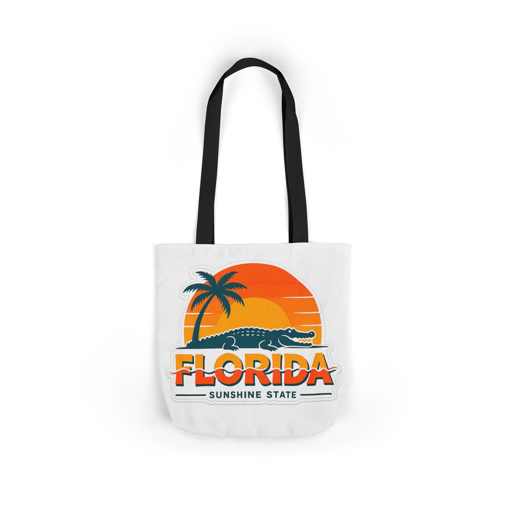 Florida Sunshine State Canvas Tote