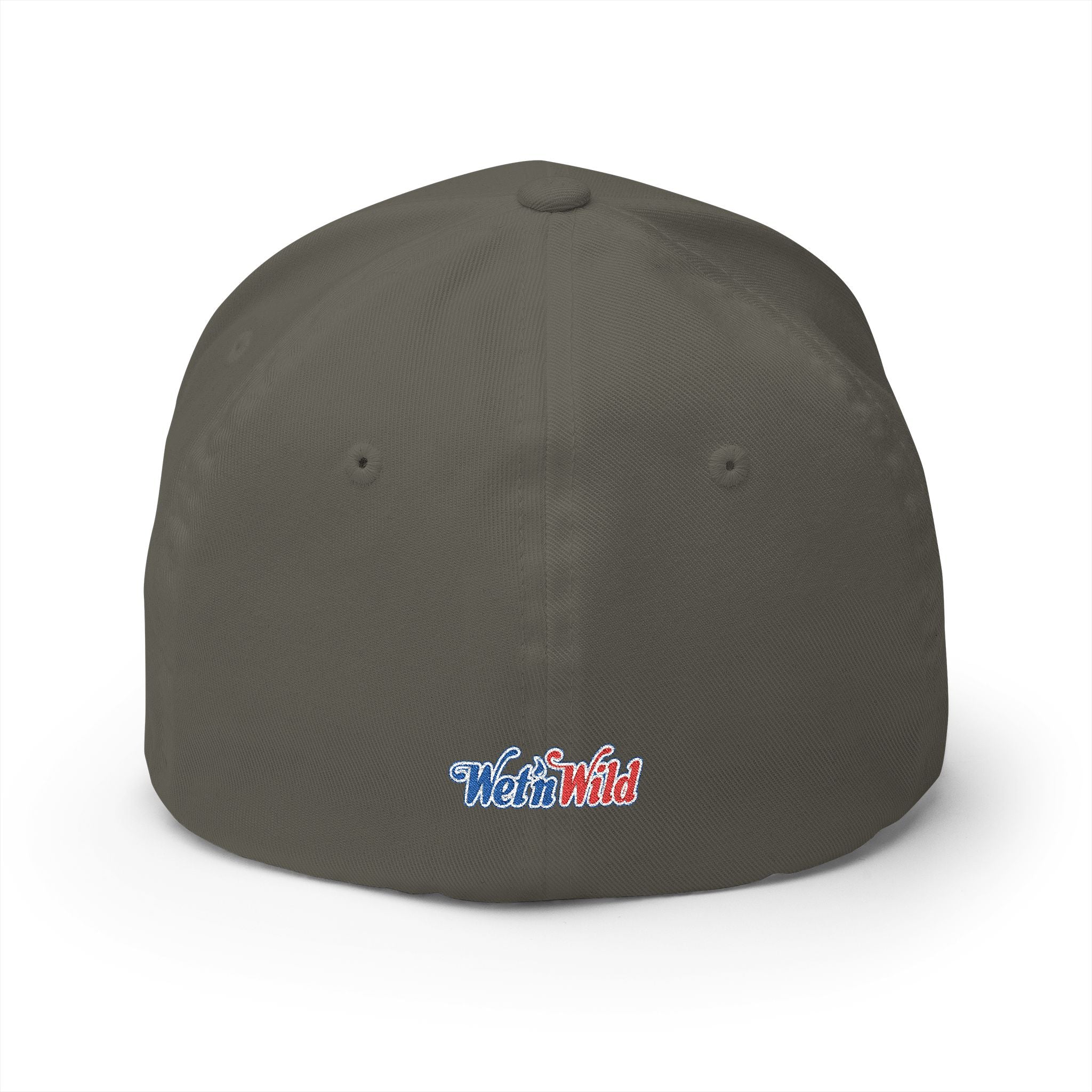 Wet 'n Wild Retro Embroidered Cap — Patriotic Red & Blue Retro Baseball Hat