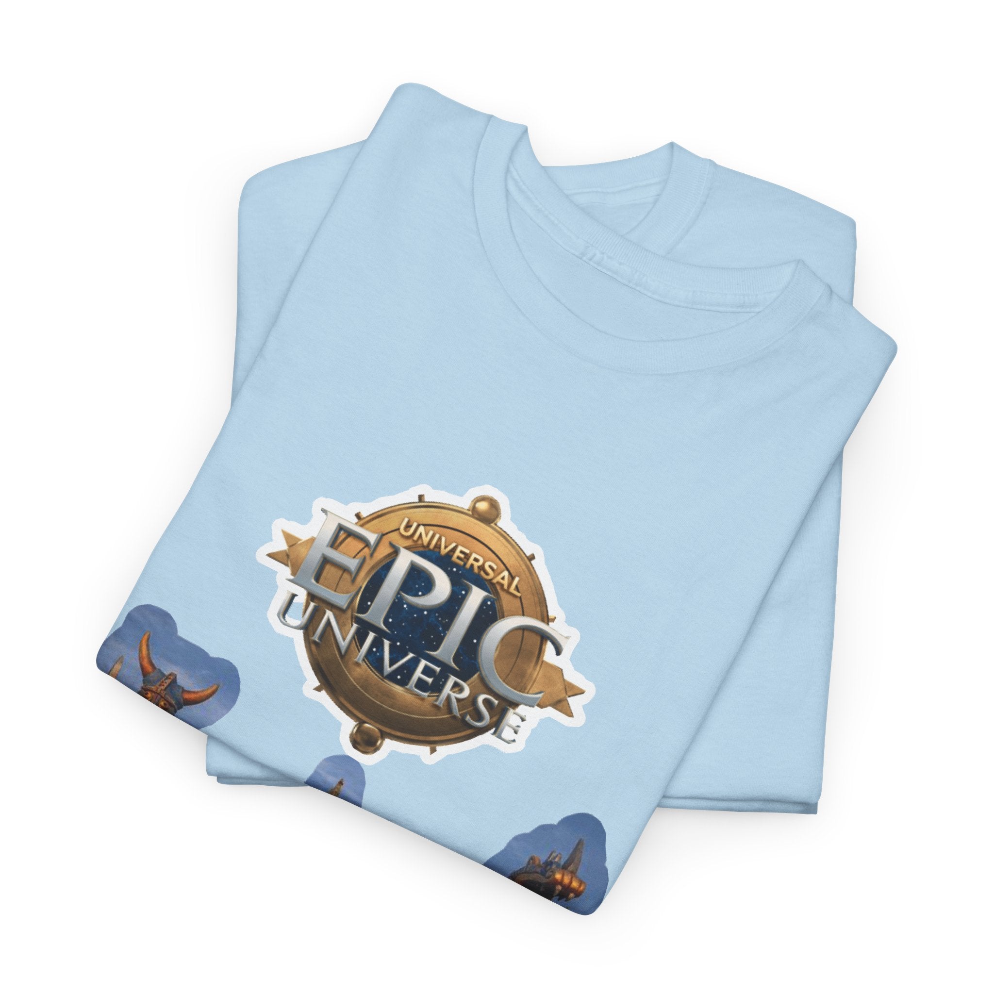 Epic Universe Theme Park T‑Shirt — Iconic Entrance Graphic Tee
