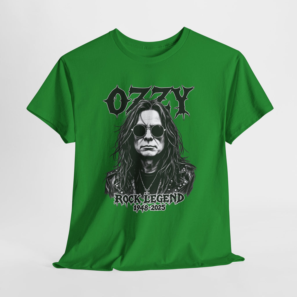 Rock Legend Graphic Tee — "Ozzy" Memorial 1948–2025