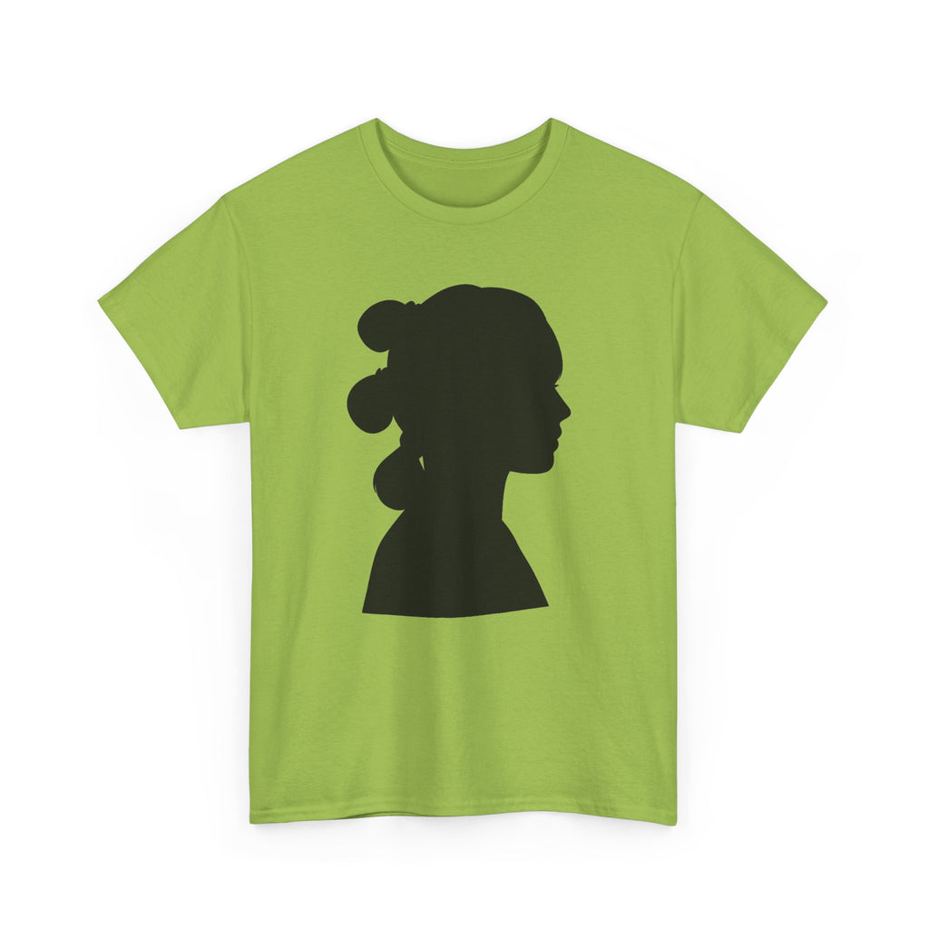 Princess Leia Star Wars Silhouette Profile Tee — Classic Portrait T‑Shirt