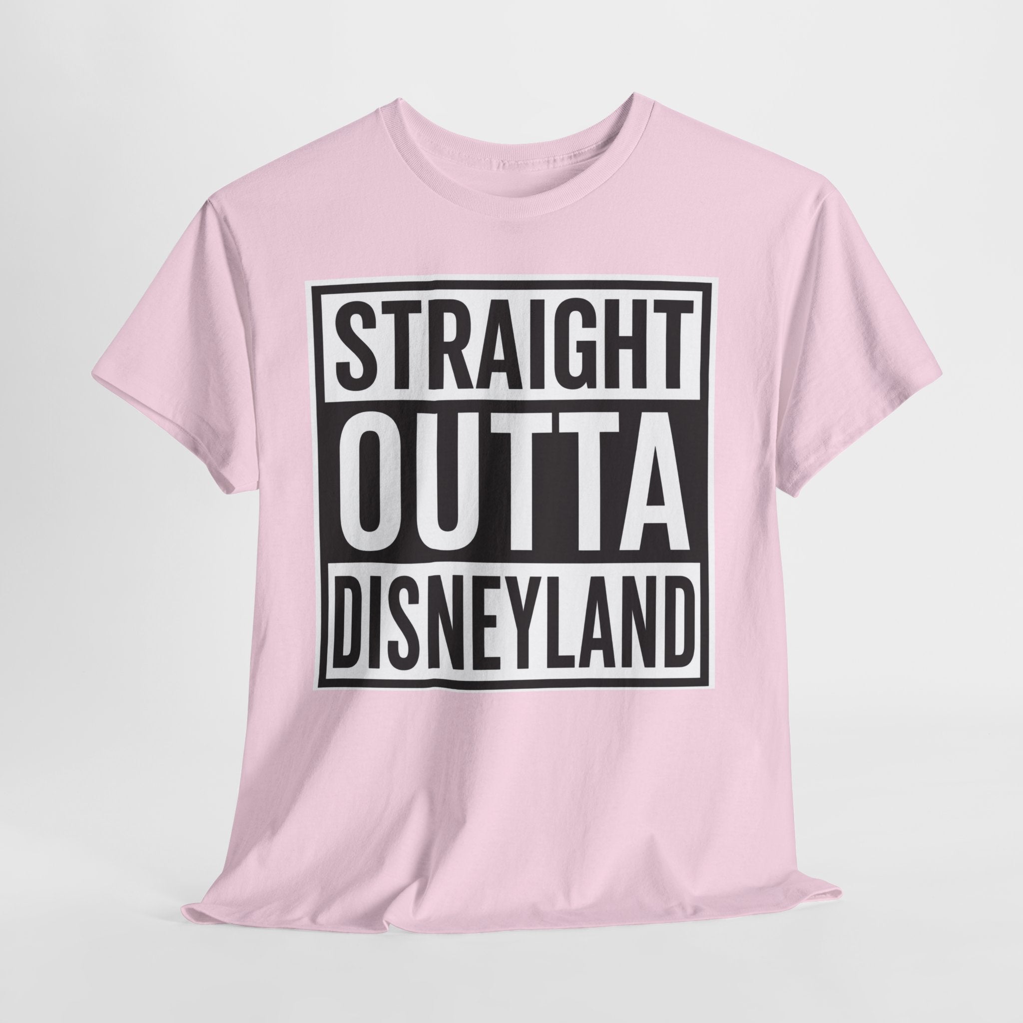 Straight Outta Disneyland T-Shirt — Funny Theme Park Vacation Shirt