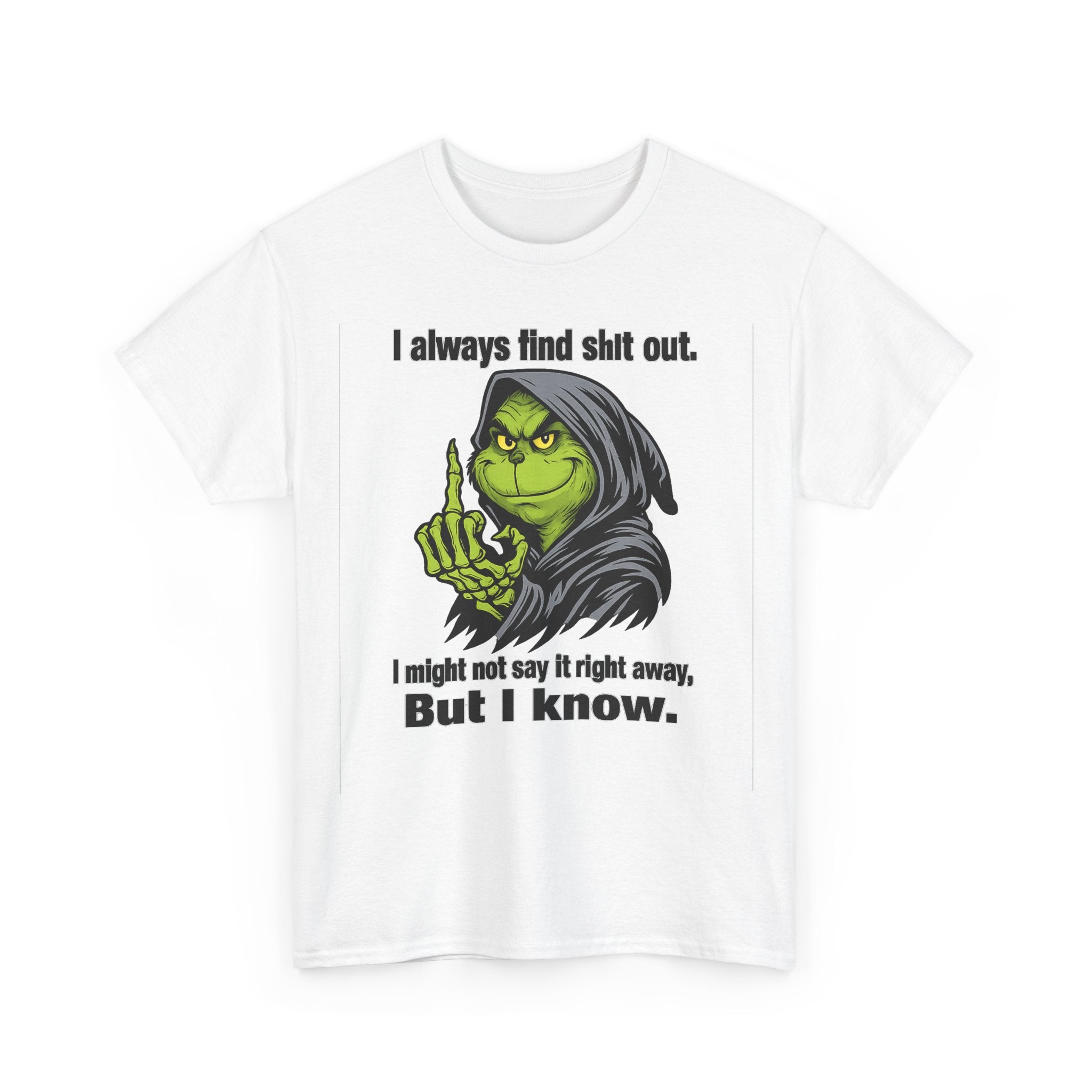 Reaper Witch Graphic Tee — "I Always Find Shit Out. I Might Not Say It Right Away, But I Know."
