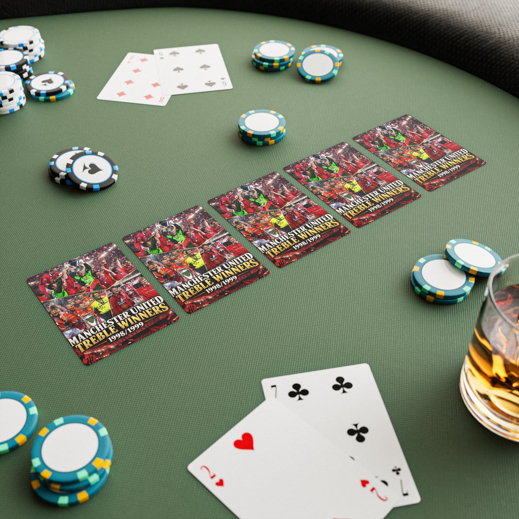 Manchester United Treble Winners 1998/1999 Playing / Poker Cards