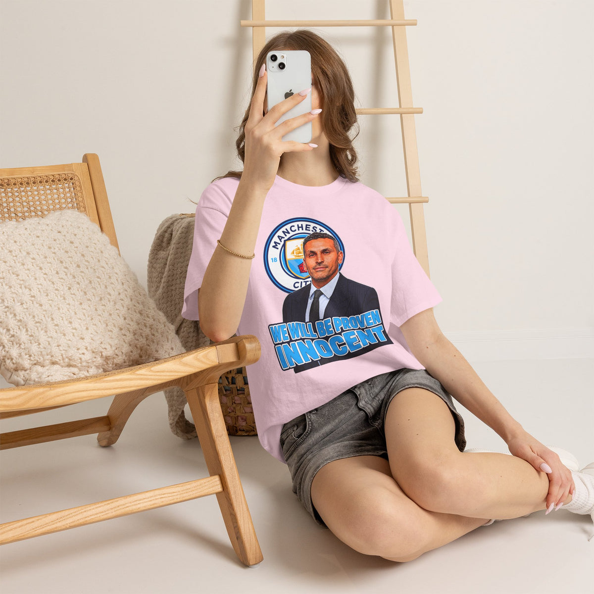 Manchester City “We Will Be Proven Innocent” Fan Cotton T-Shirt