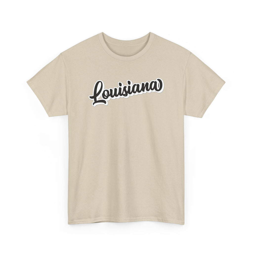 Louisiana Script Cotton T-Shirt