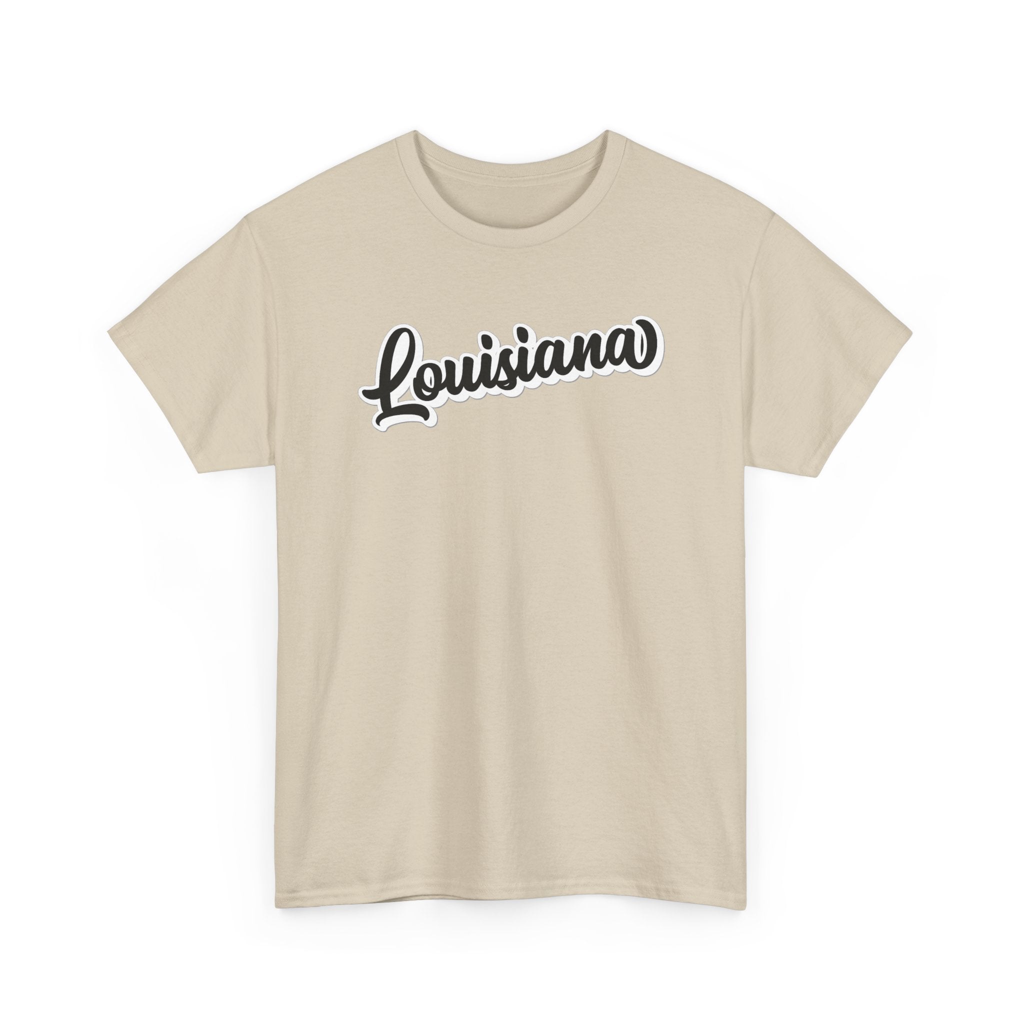 Louisiana Script Cotton T-Shirt