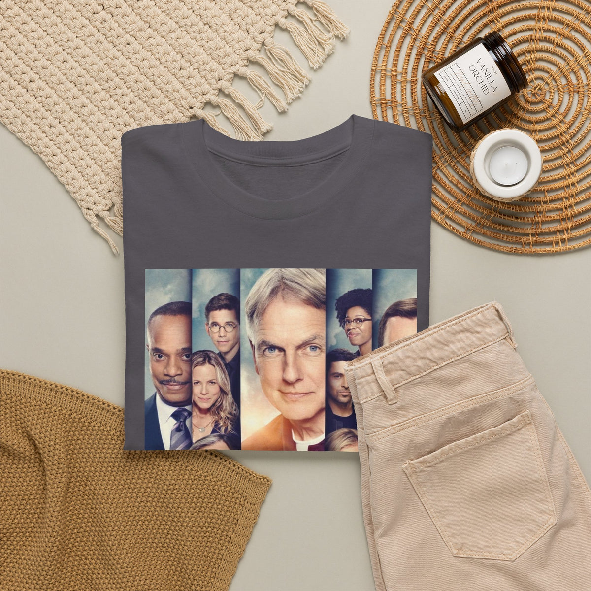 NCIS Cast Graphic Inspired Cotton T-Shirt