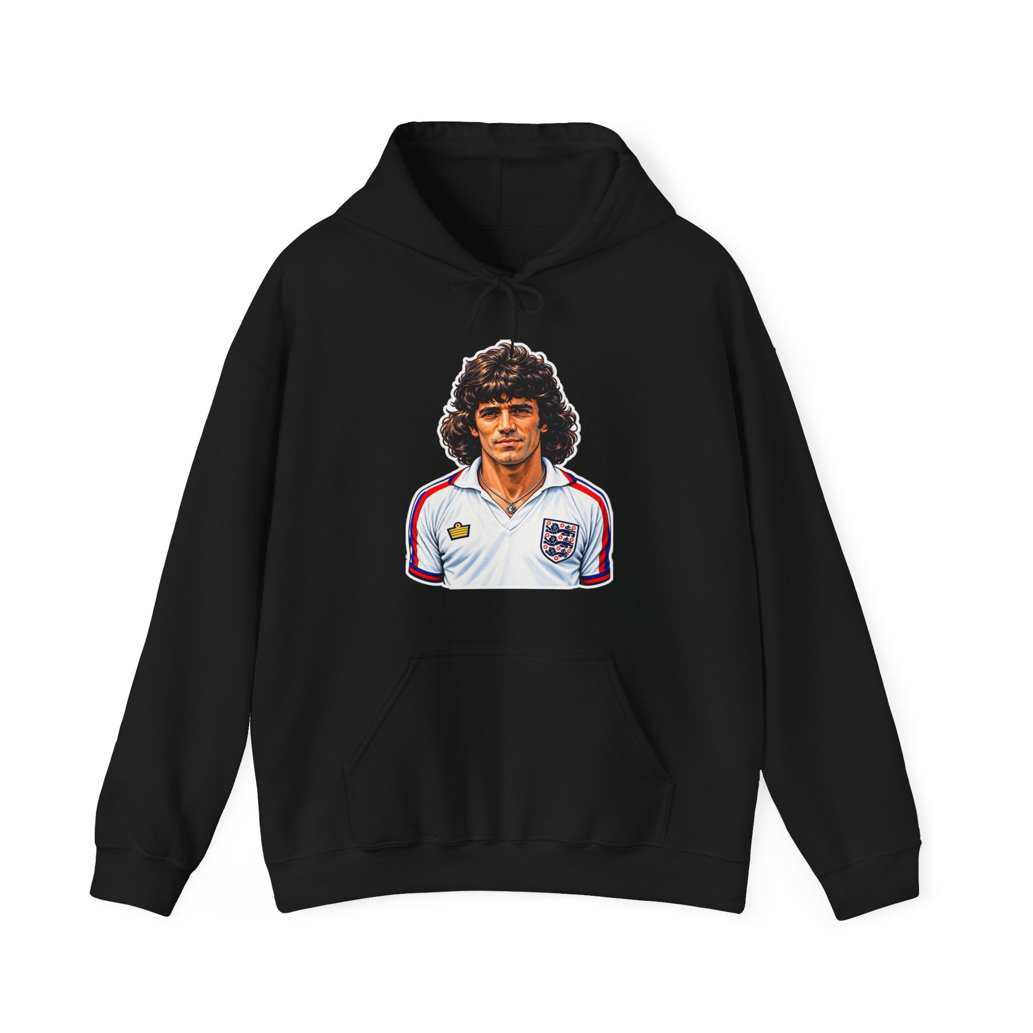 Football Legend Kevin Keegan Hoodie – Retro England Soccer Sweatshirt