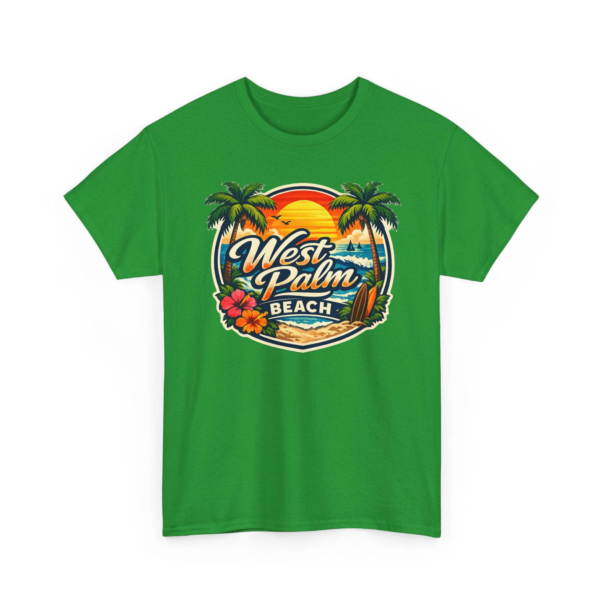 West Palm Beach Retro Sunset T-Shirt
