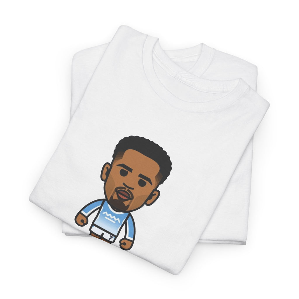 Iliman Ndiaye Manchester City Cartoon Cotton T-Shirt