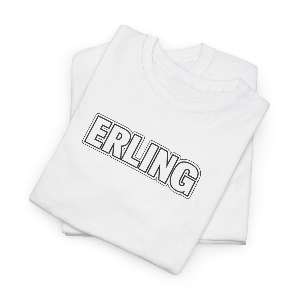 Erling Haaland Name Tee — Personalized Minimalist T-Shirt