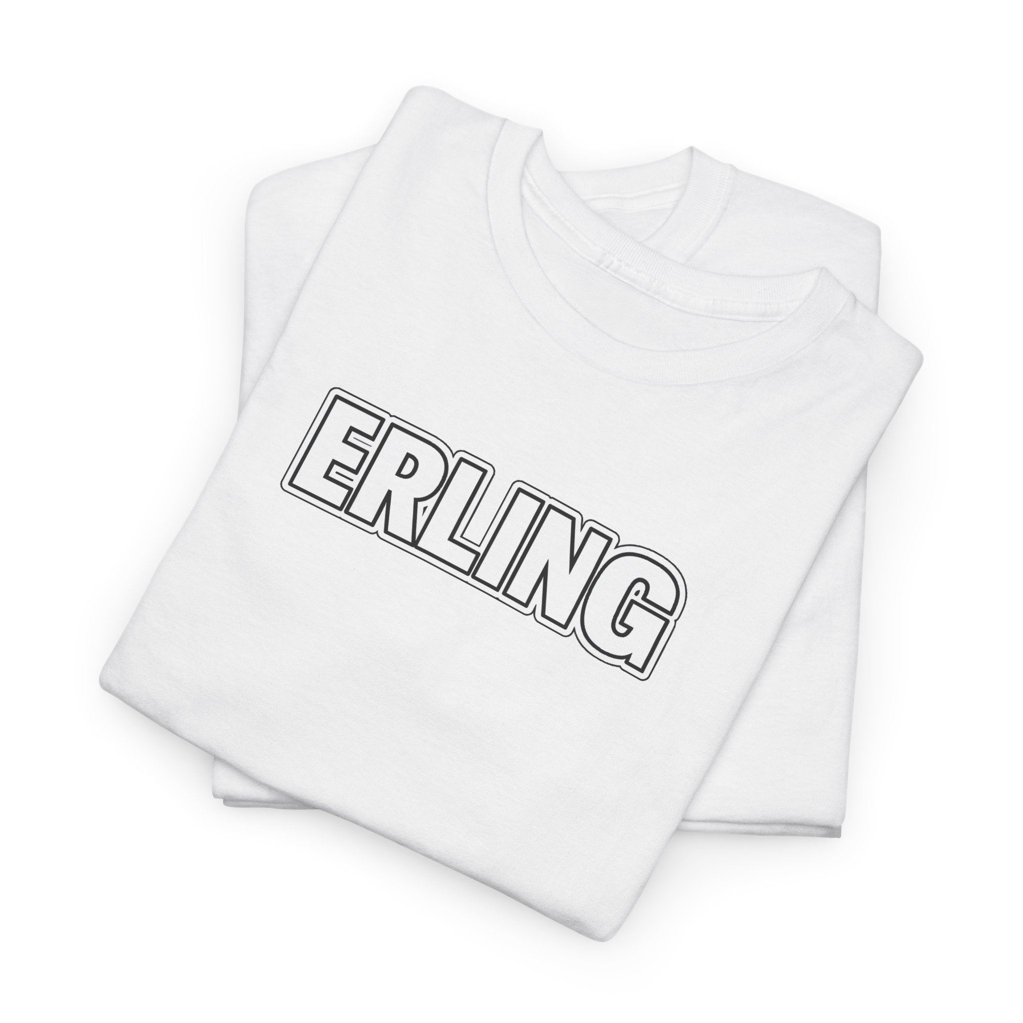 Erling Haaland Name Tee — Personalized Minimalist T-Shirt