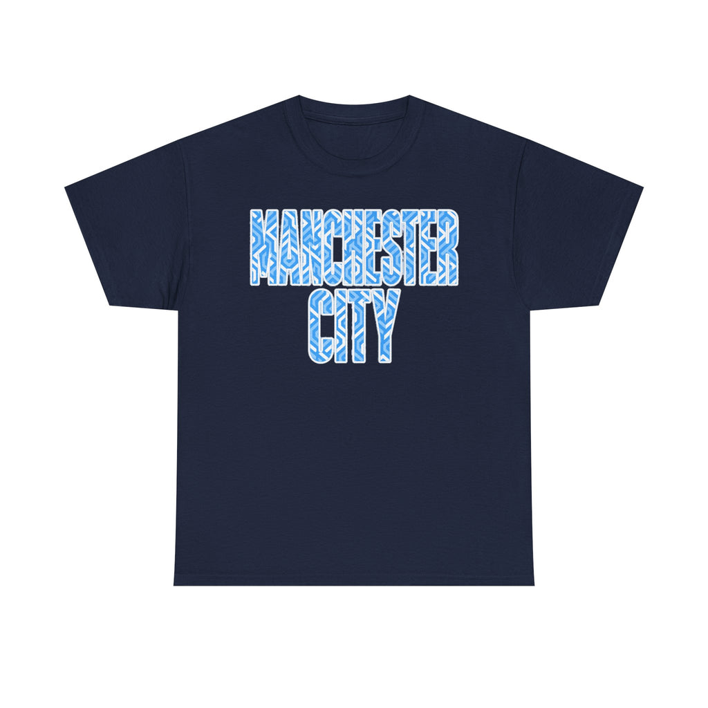 Manchester City Tee — "Blue Moon You Saw Me Standing Alone" Graphic T-Shirt