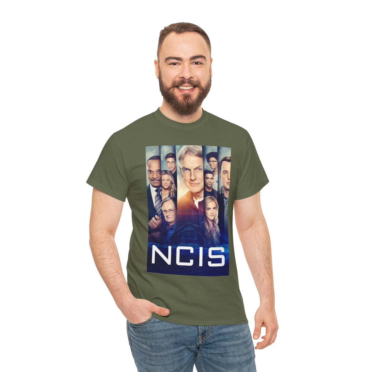 NCIS Cast Graphic Inspired Cotton T-Shirt