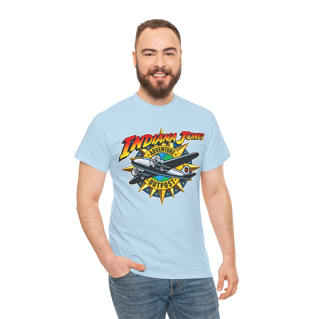 Indiana Jones Adventure Outpost Cotton T-Shirt / Tee