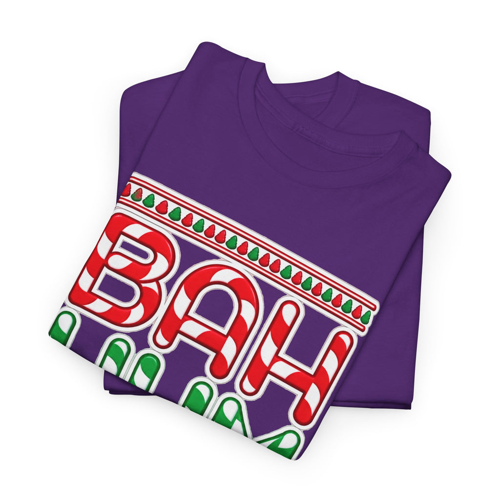 Bah Humbug Christmas Holiday Cotton T-Shirt