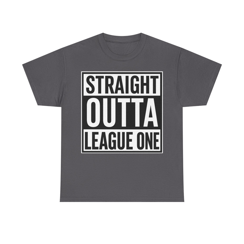 Straight Outta League One T‑Shirt — Football Fan Tee