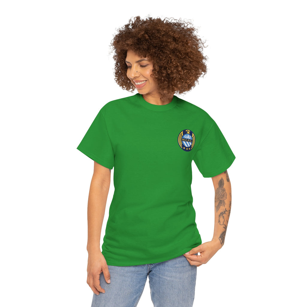 MCFC Unofficial Crest / Badge Tee — Nautical Compass Emblem Shirt