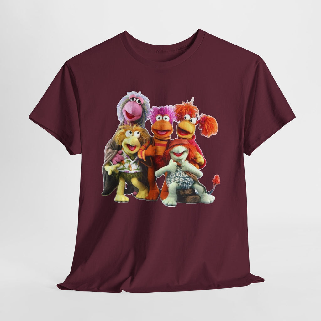 Fraggle Rock Characters T-Shirt — Vintage 80s Kids TV Crew Tee