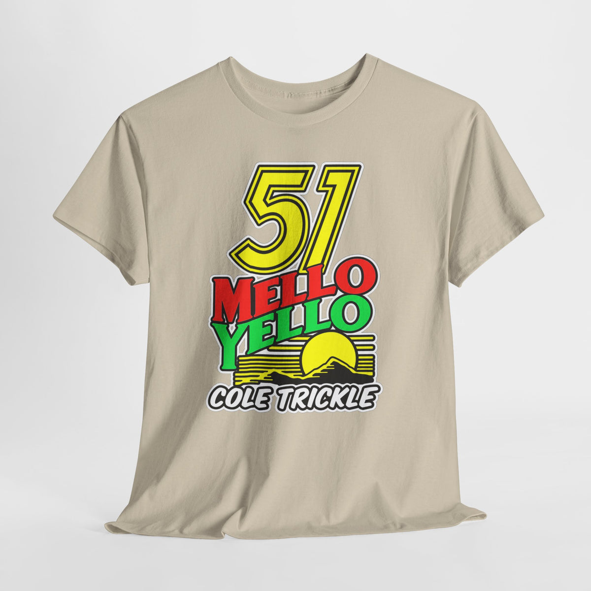 Days of Thunder Mello Yello '51' Graphic Tee — Cole Trickle Racing Shirt