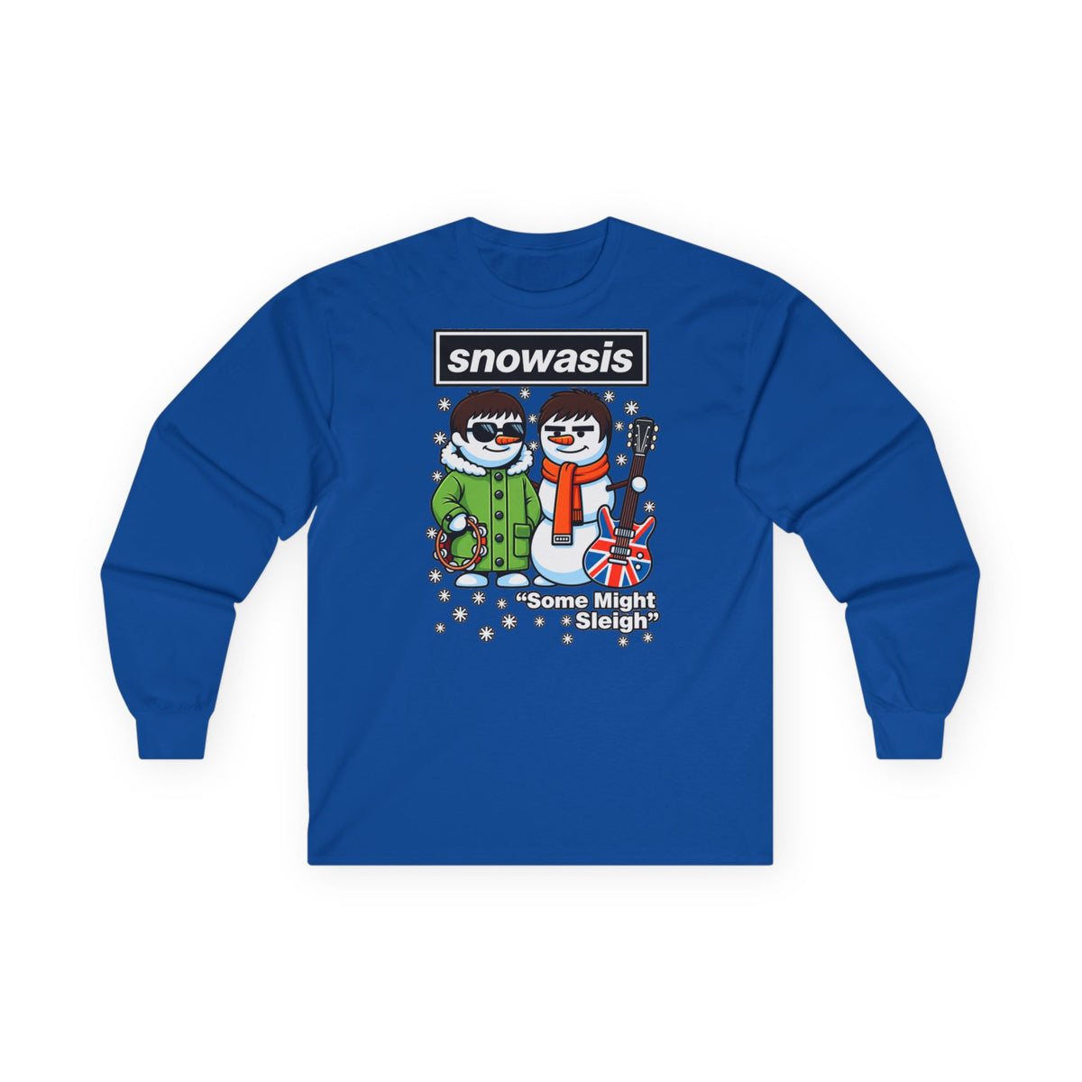 Snowasis Snowman Long Sleeve Tee — 'Some Nights, Some Slights' Holiday Shirt #Oasis Inspired