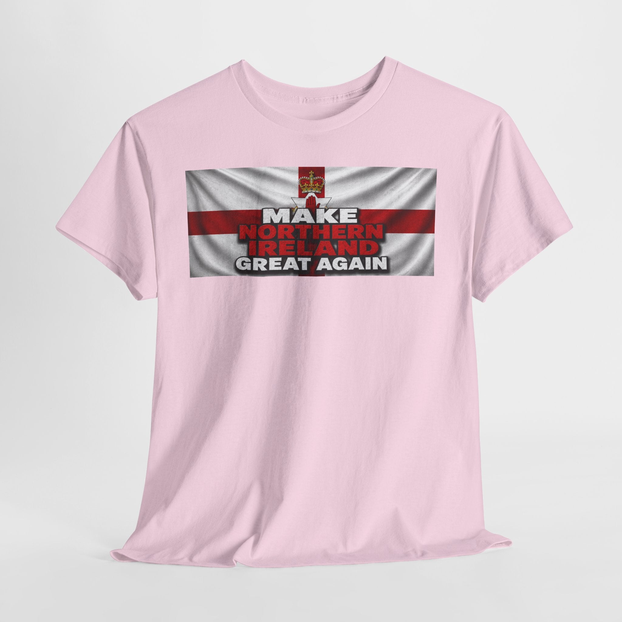 Northern Ireland Collage Tee — "Make Northern Ireland Great Again" Graphic T-Shirt