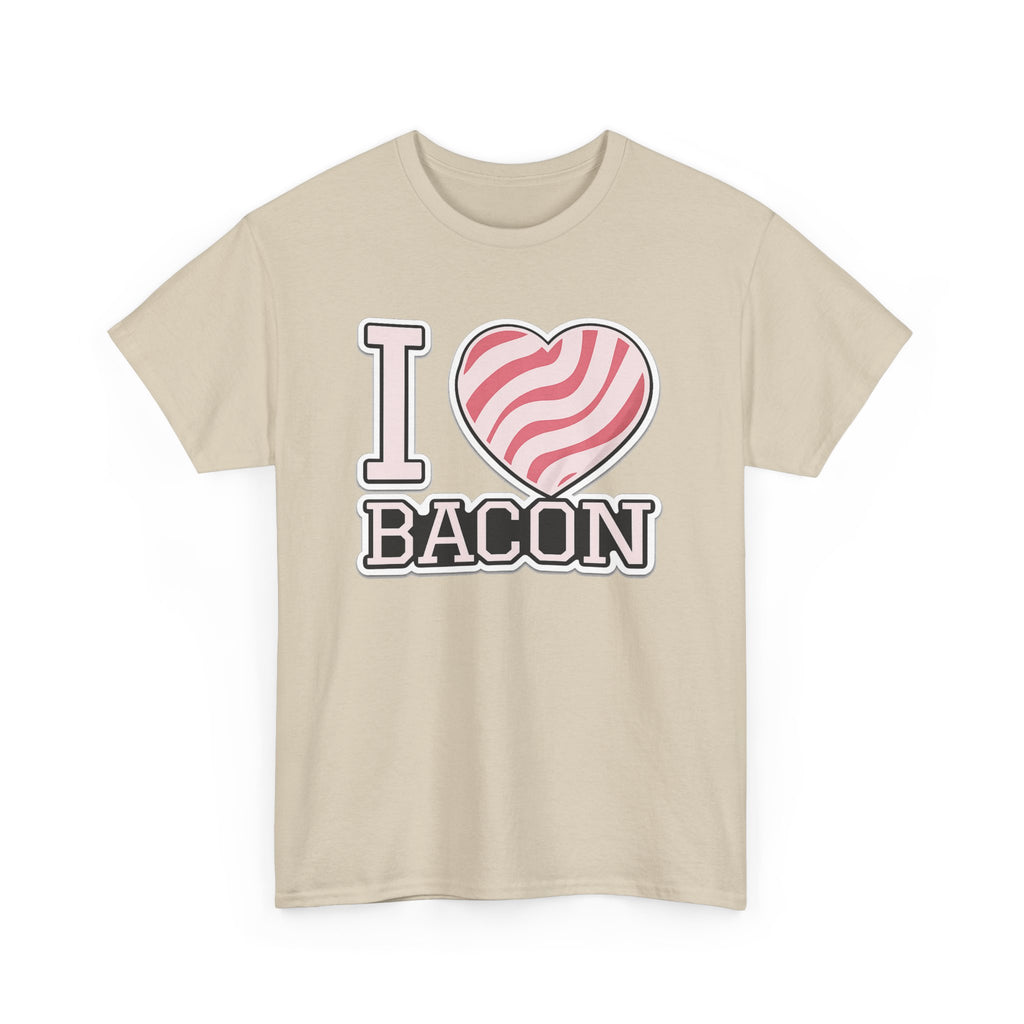 I Heart Bacon T-Shirt — Funny Novelty Bacon Lover Tee