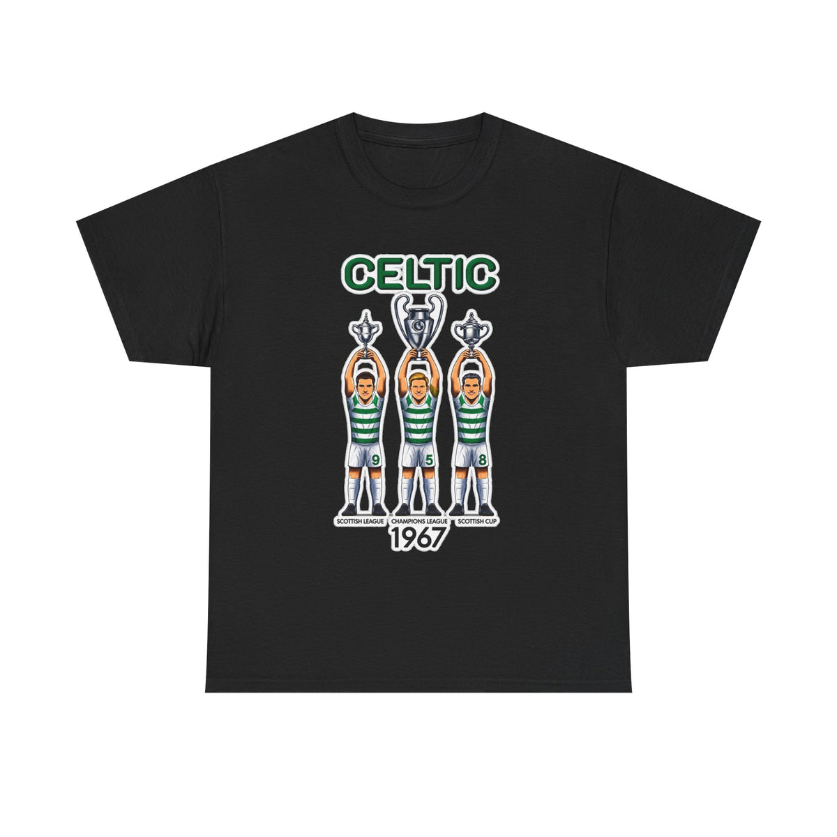 Celtic 1967 Champions Cotton T-Shirt