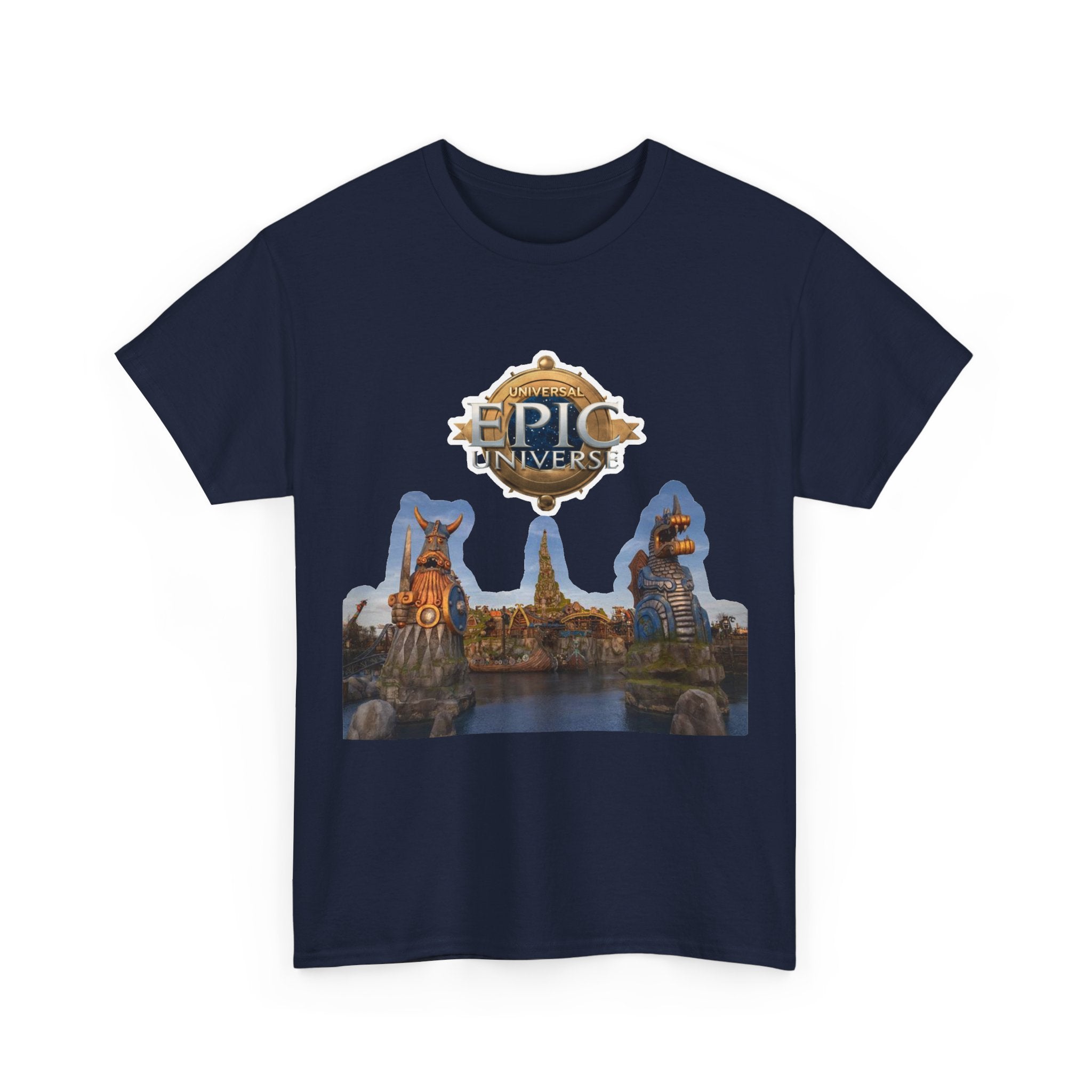 Epic Universe Theme Park T‑Shirt — Iconic Entrance Graphic Tee