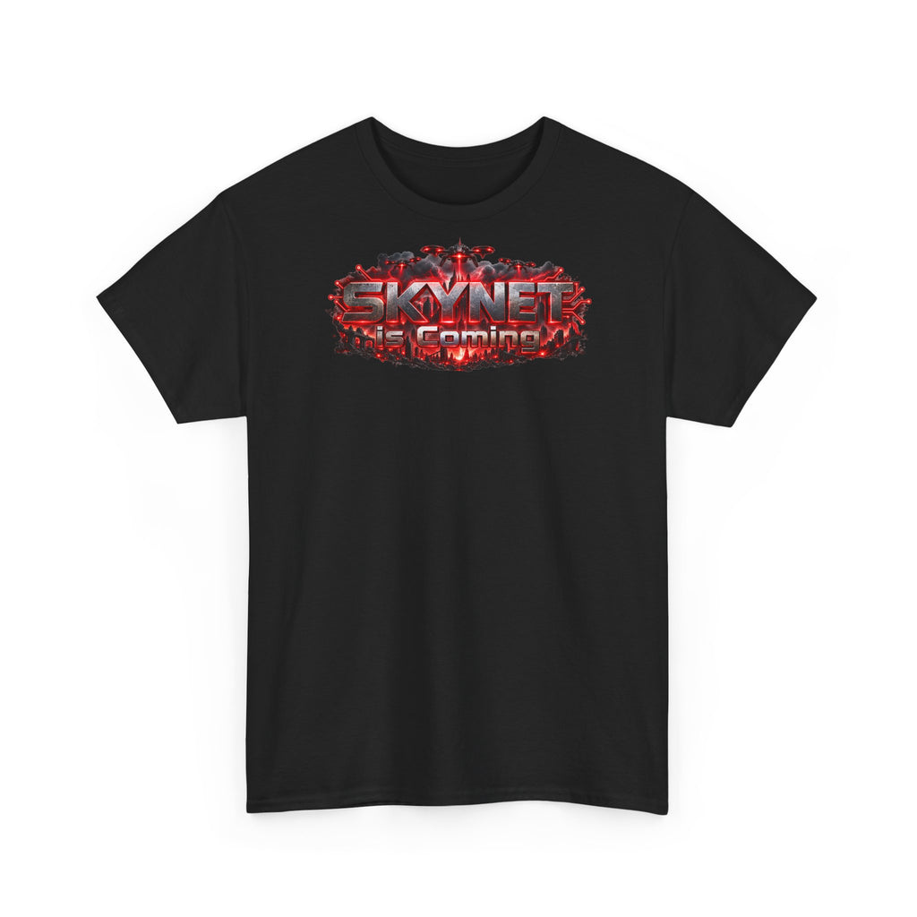 T-Shirt — 'Skynet Incoming / AI Will Destroy The World' Apocalyptic Graphic Tee