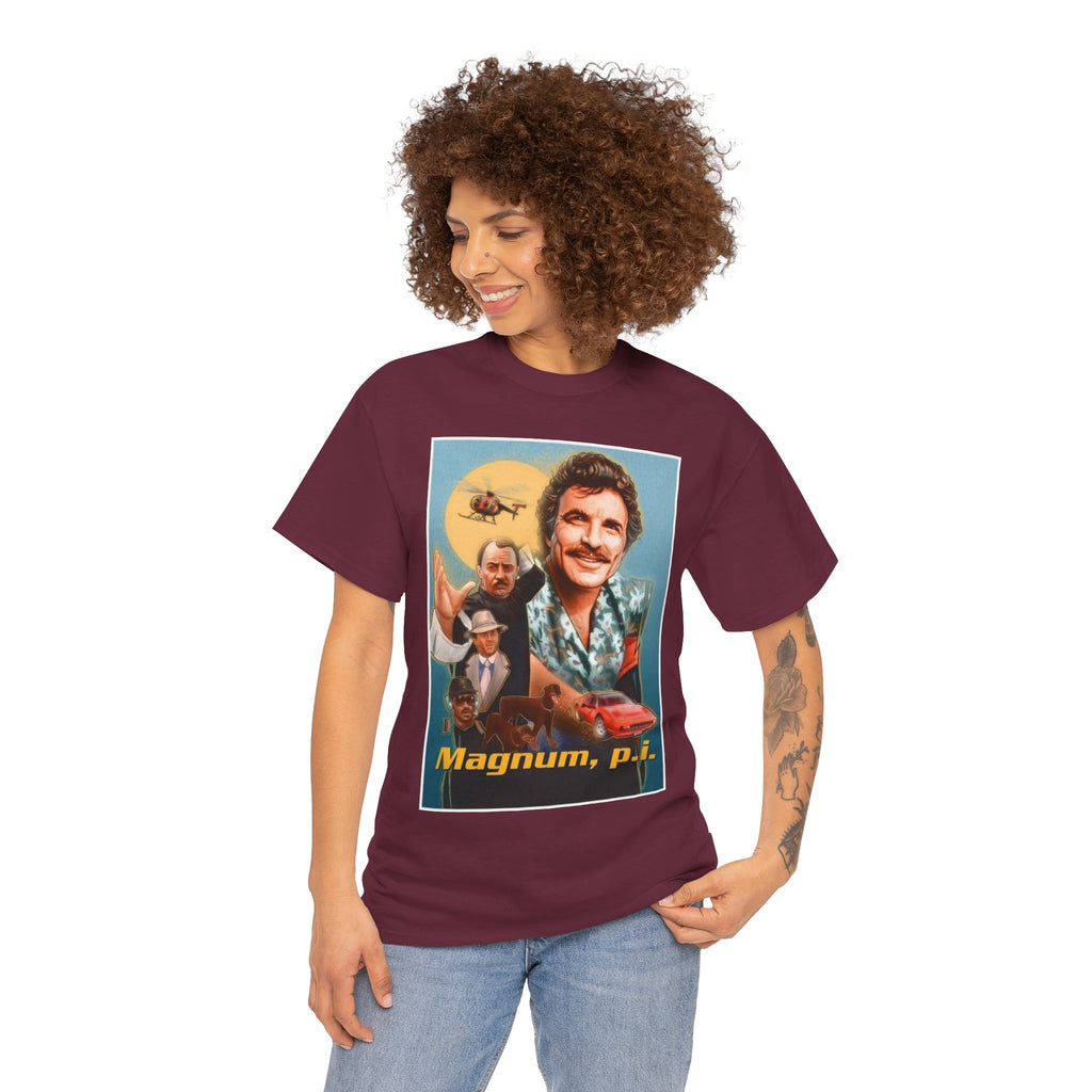 Magnum, P.I. Retro TV Show Inspired Cotton T-Shirt