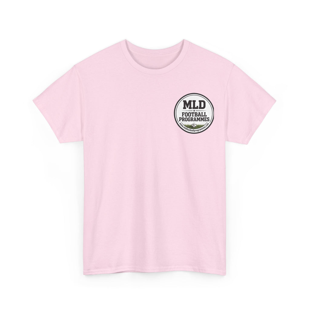MLD Football Programmes Tee - Retro Logo Chest T-Shirt